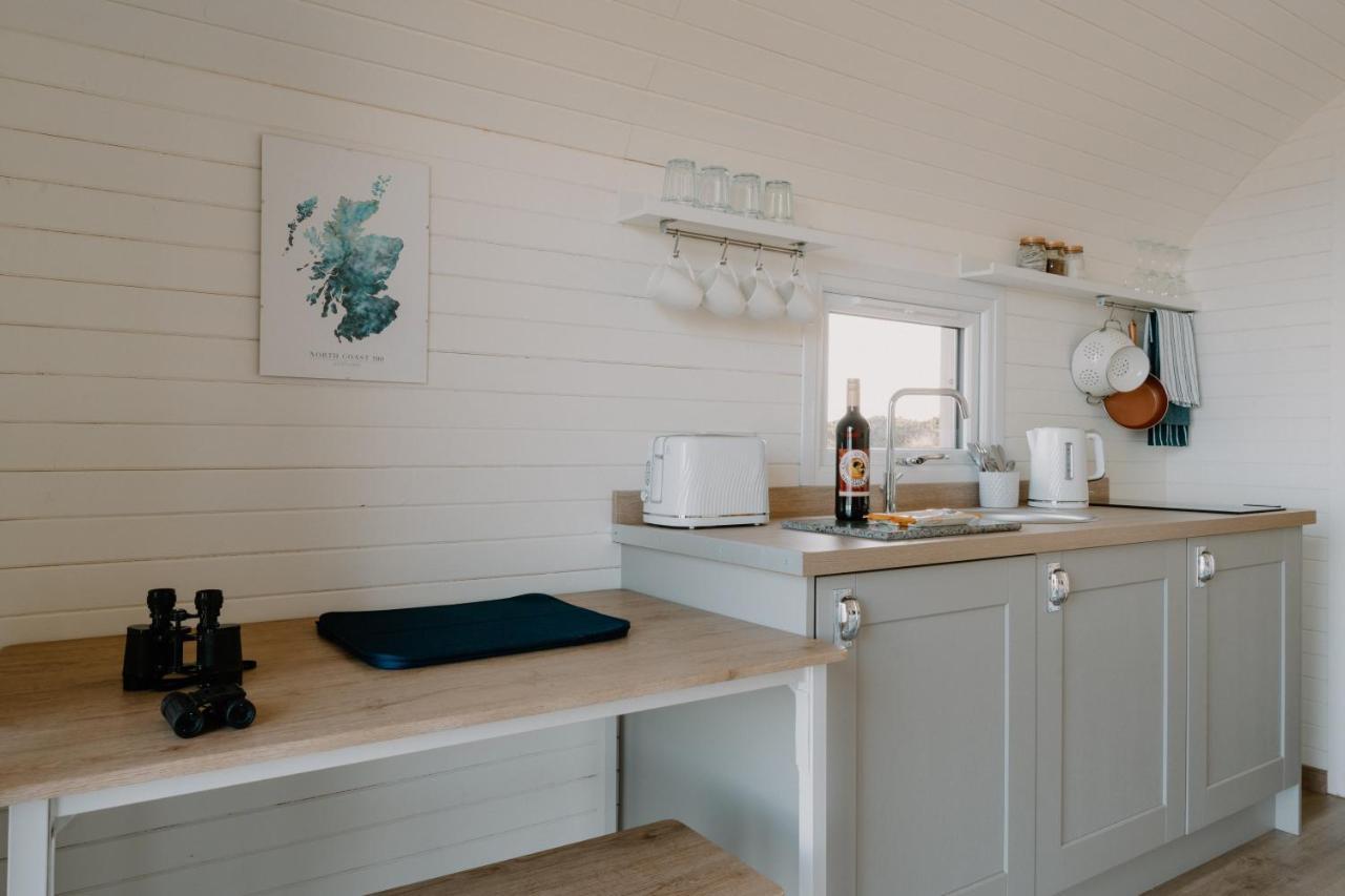Strathy Bay Pods Hotel Buitenkant foto